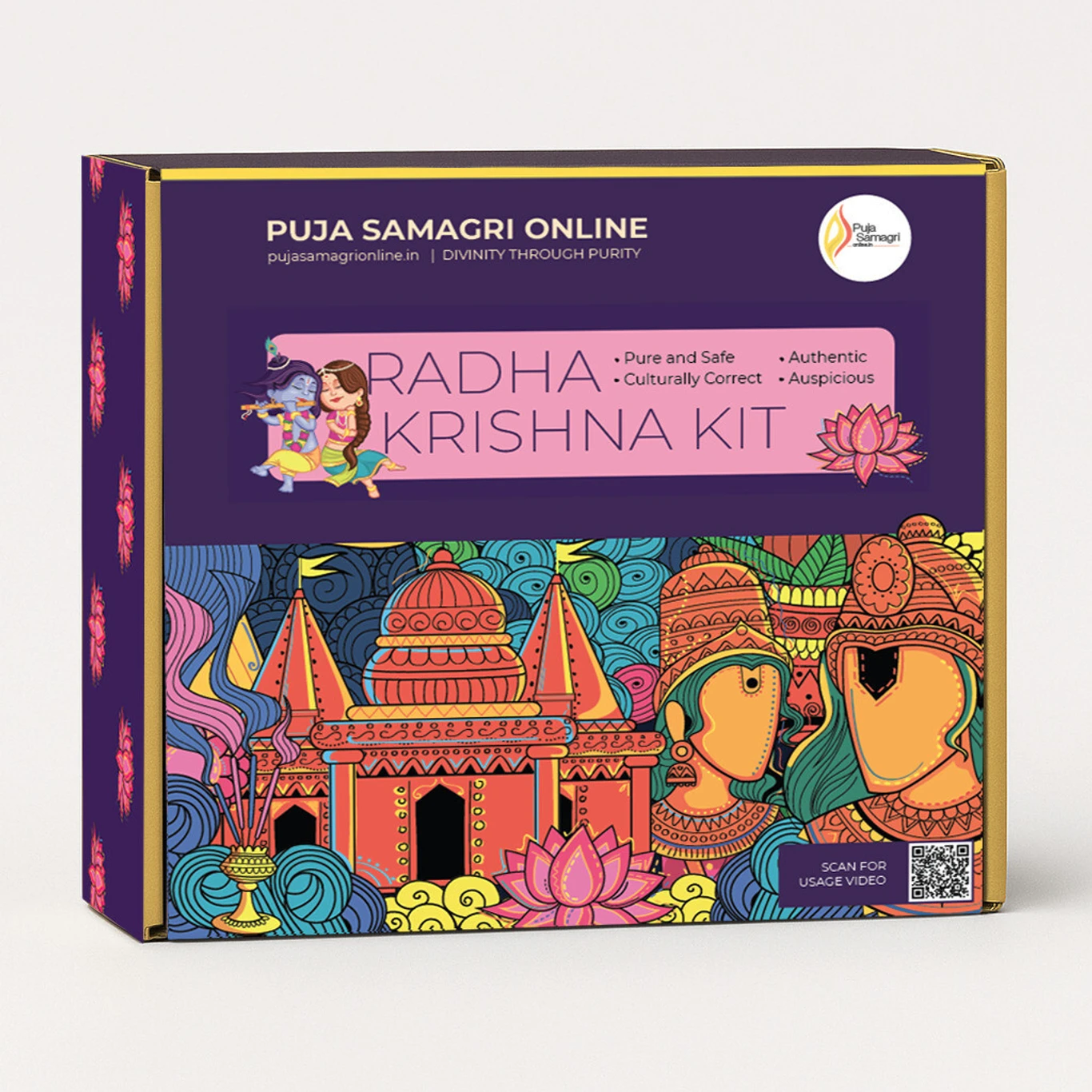 Radha Krishna Pooja Kit